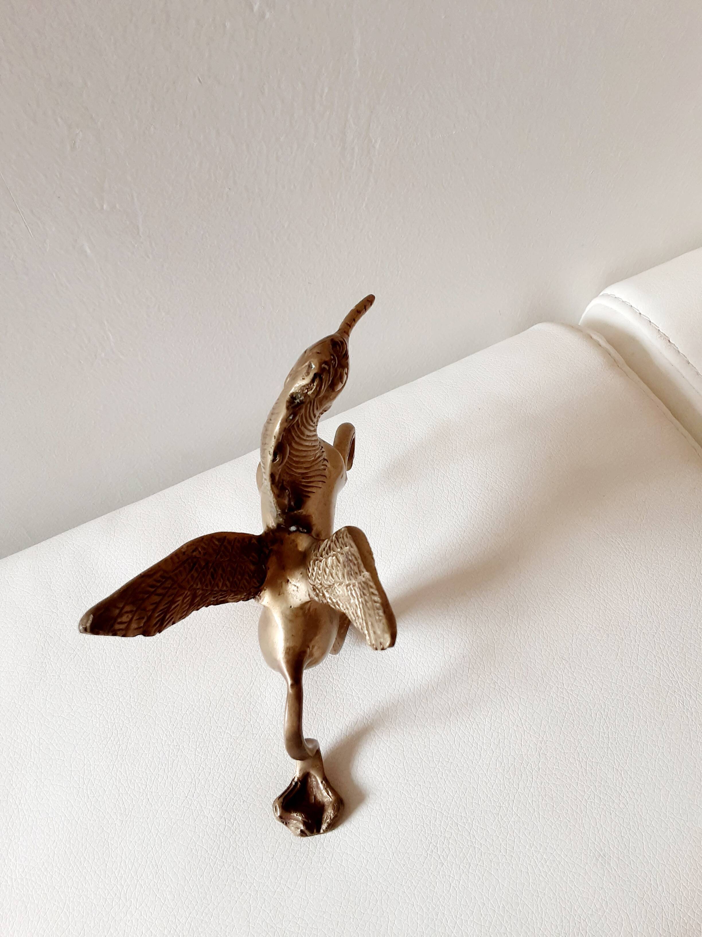 Bronze unicorn figure