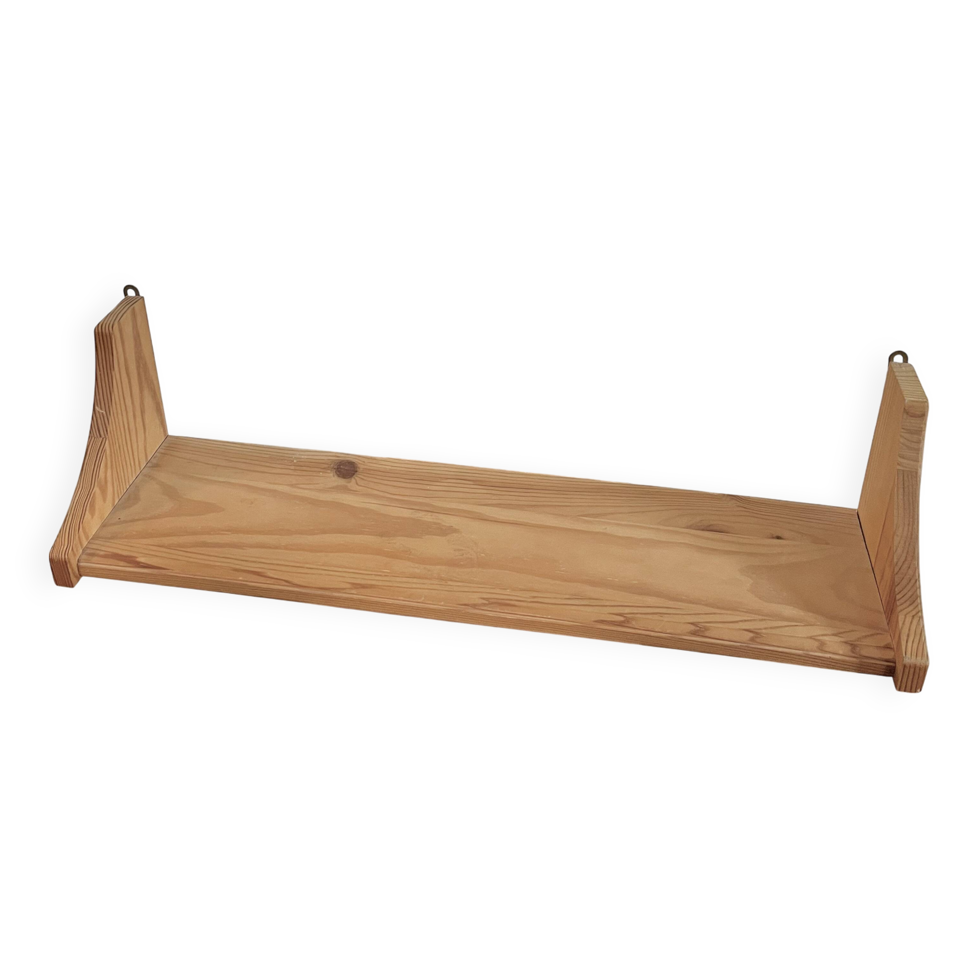 Etagère vintage bois brut