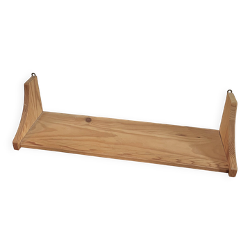 Vintage raw wood shelf