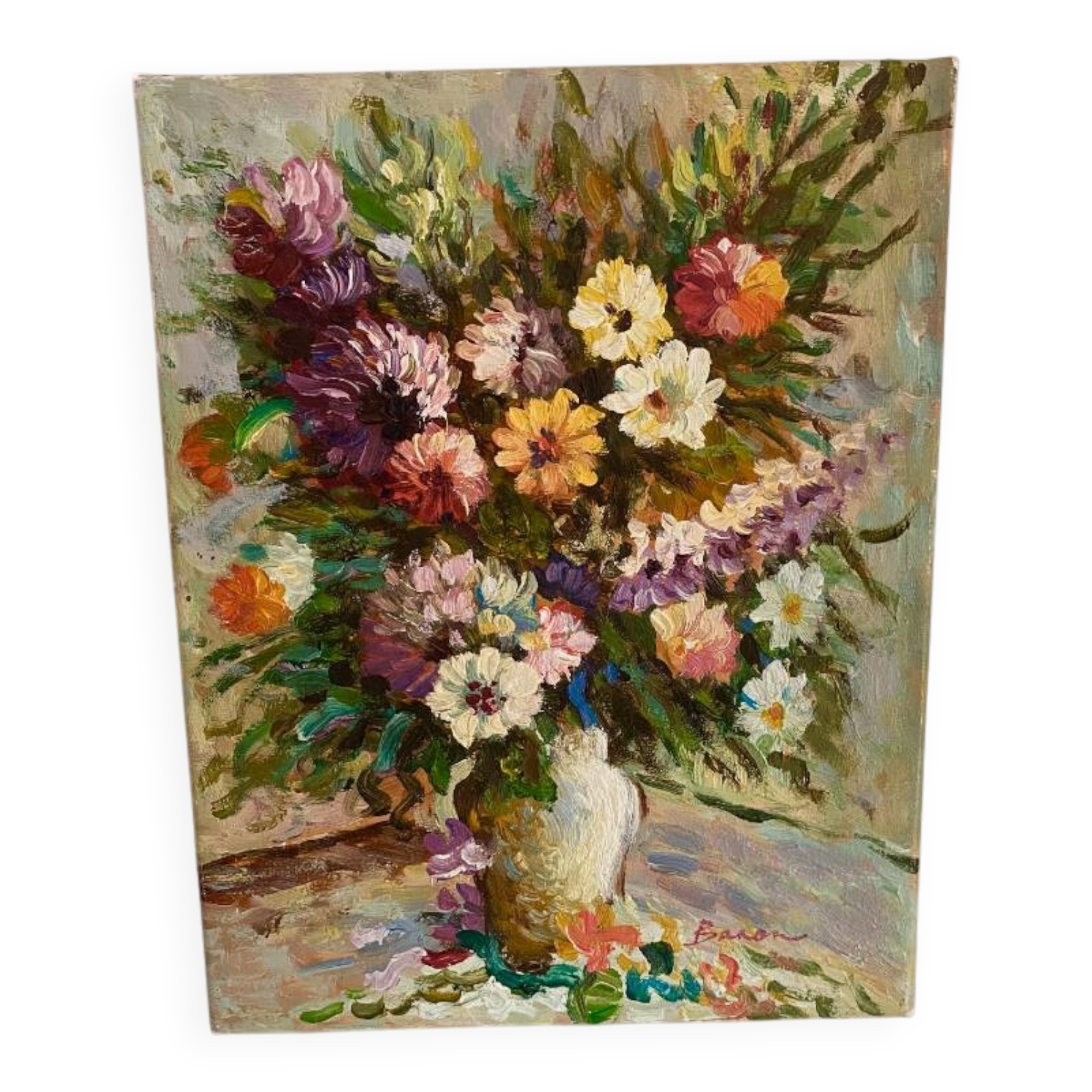 Oil painting on canvas