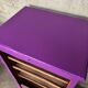 Meuble de notaire, classeur violet
