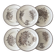 6 ironstone sepia plates | Grand Depot of Porcelains & Earthenware
