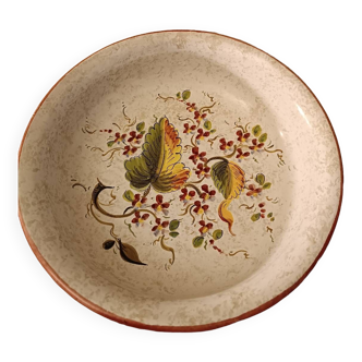 Saladier motif floral