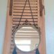Miroir style victorien en bronze, d'epoque