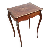 Bedside table in old Louis XVI style marquetry