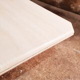 Travertine coffee table
