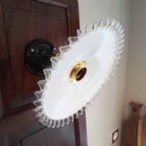 Vintage opaline wall light