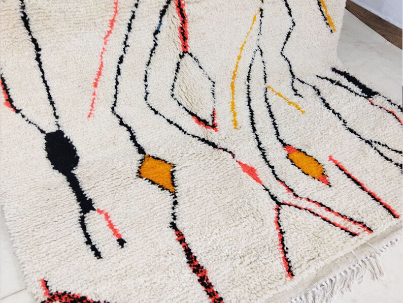 Moroccan carpet 247x157cm