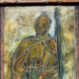 Peinture ancienne chevalier