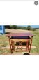 Bamboo and rattan desk