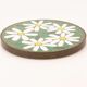 Vintage bohemian daisy placemat