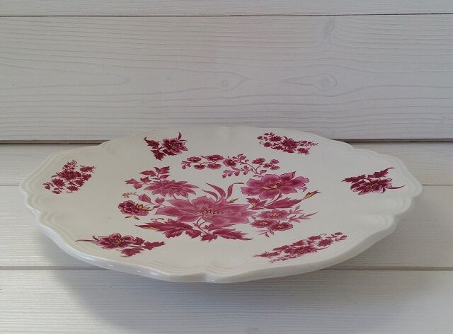 Old-eared dish Sarreguemines aubusson collection