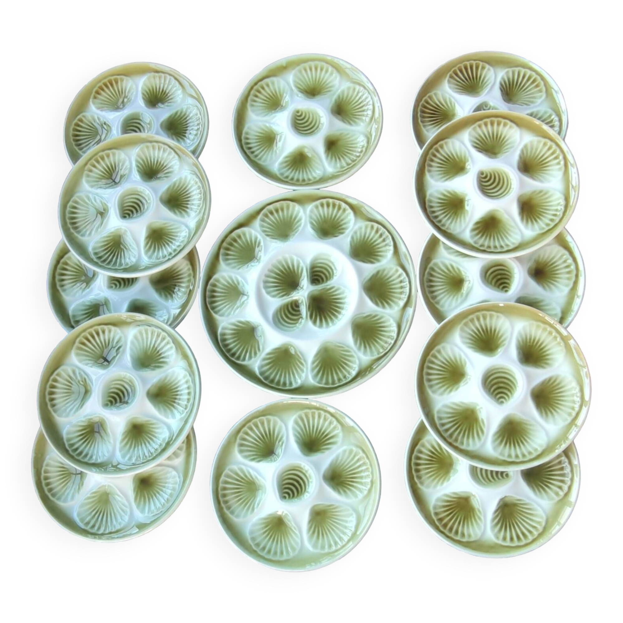 Former Moulin des Loups oyster barbotine service