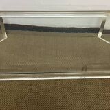 Lucite coffee table by David Lange, 1970