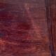 Tabouret table chine 1960 bois de fer belle patine