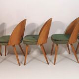 Set of 4 dining chairs by Antonín Šuman, 1960s