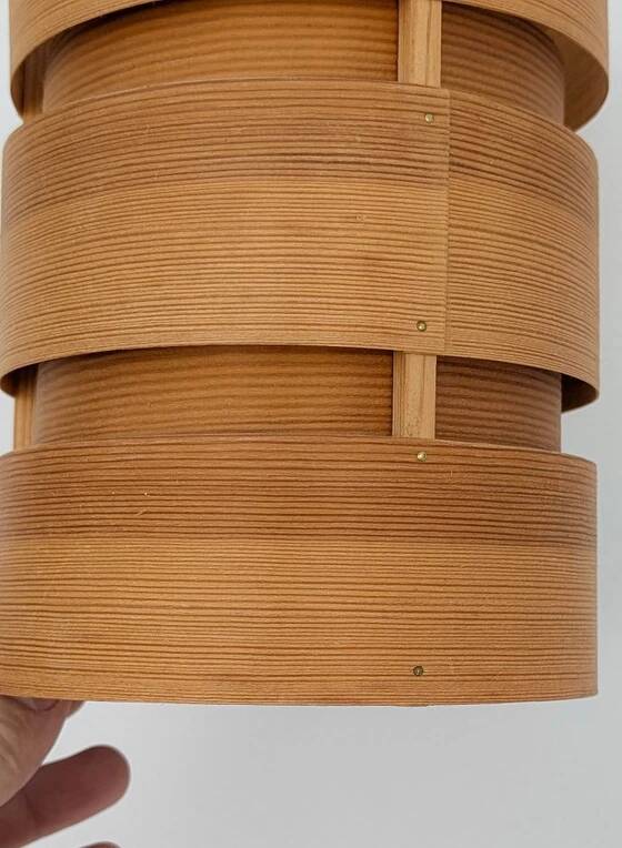 Suspension by Hans-Agne Jakobsson in pine veneer for AB Ellysett, Sweden 1960.