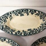 Old raviers, small dishes oval armer