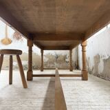 XXL solid oak table 3m2