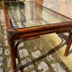 rattan coffee table