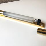 Vintage neon wall lamp 60 Stores Reunited massive brass