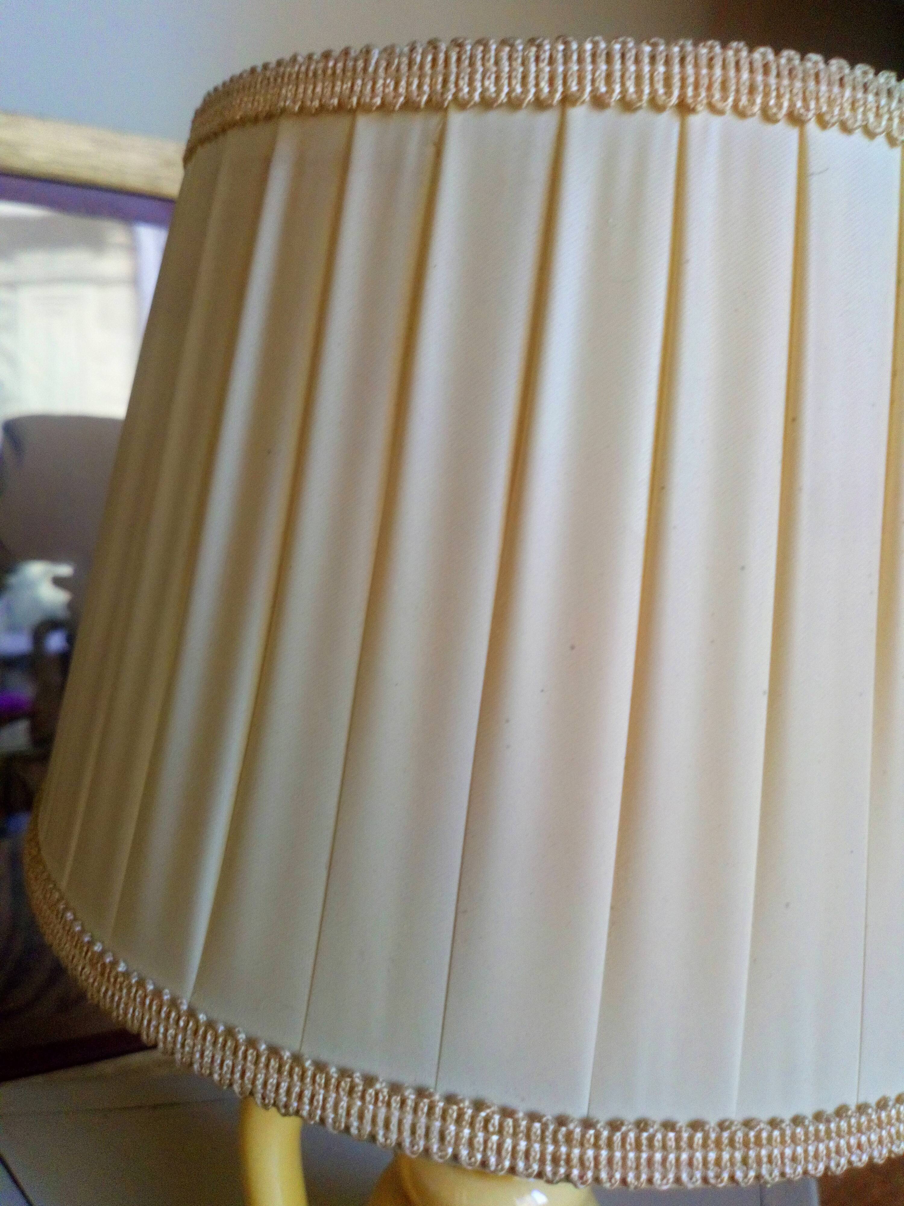 Vintage ceramic bedside lamp