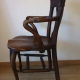 Victorian English office chair (1890-1900) James Shoolbred