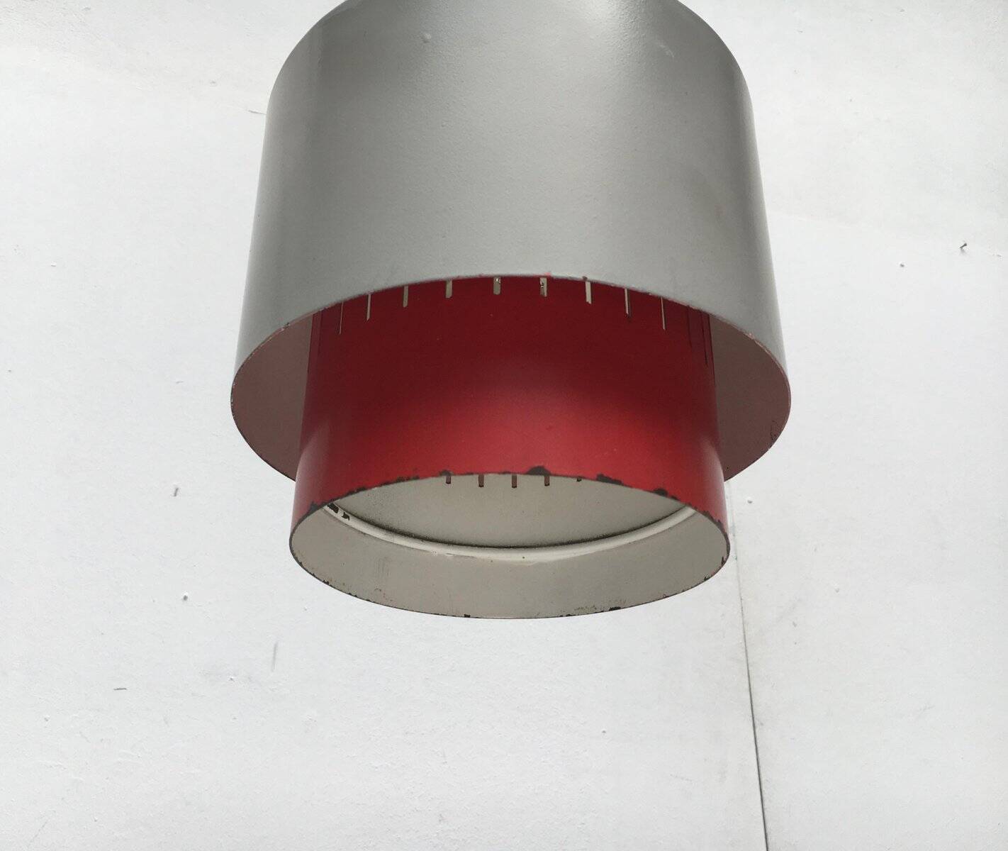 Mid-century metal pendant lights, set of 2