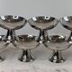 Set of 9 stainless steel bowls