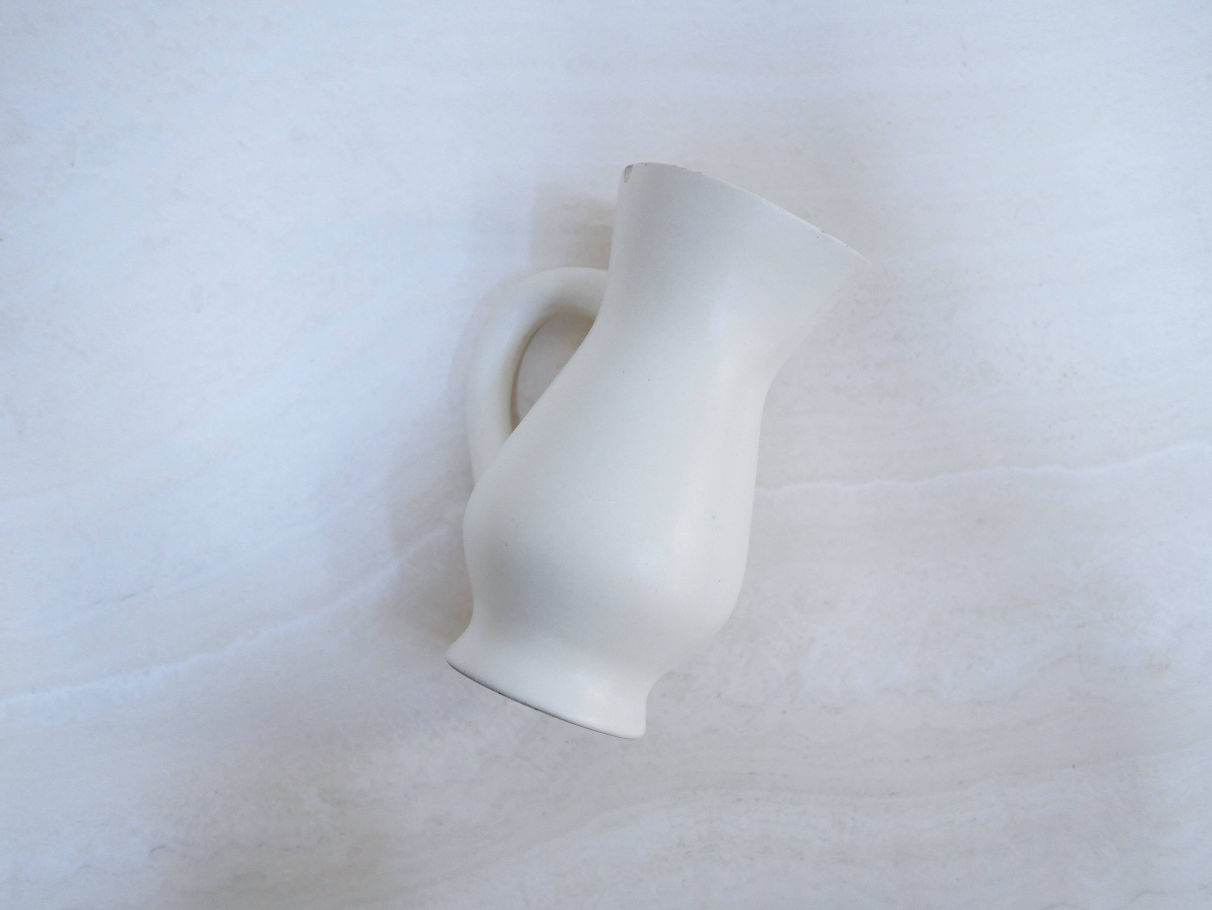 Vintage ceramic pitcher by the Saint Clément France factory