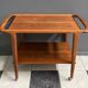 Teak serving trolley by Niels Otto Moller Denmark 1960s Old store stock