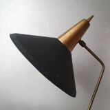 Table lamp with 70s hood cone