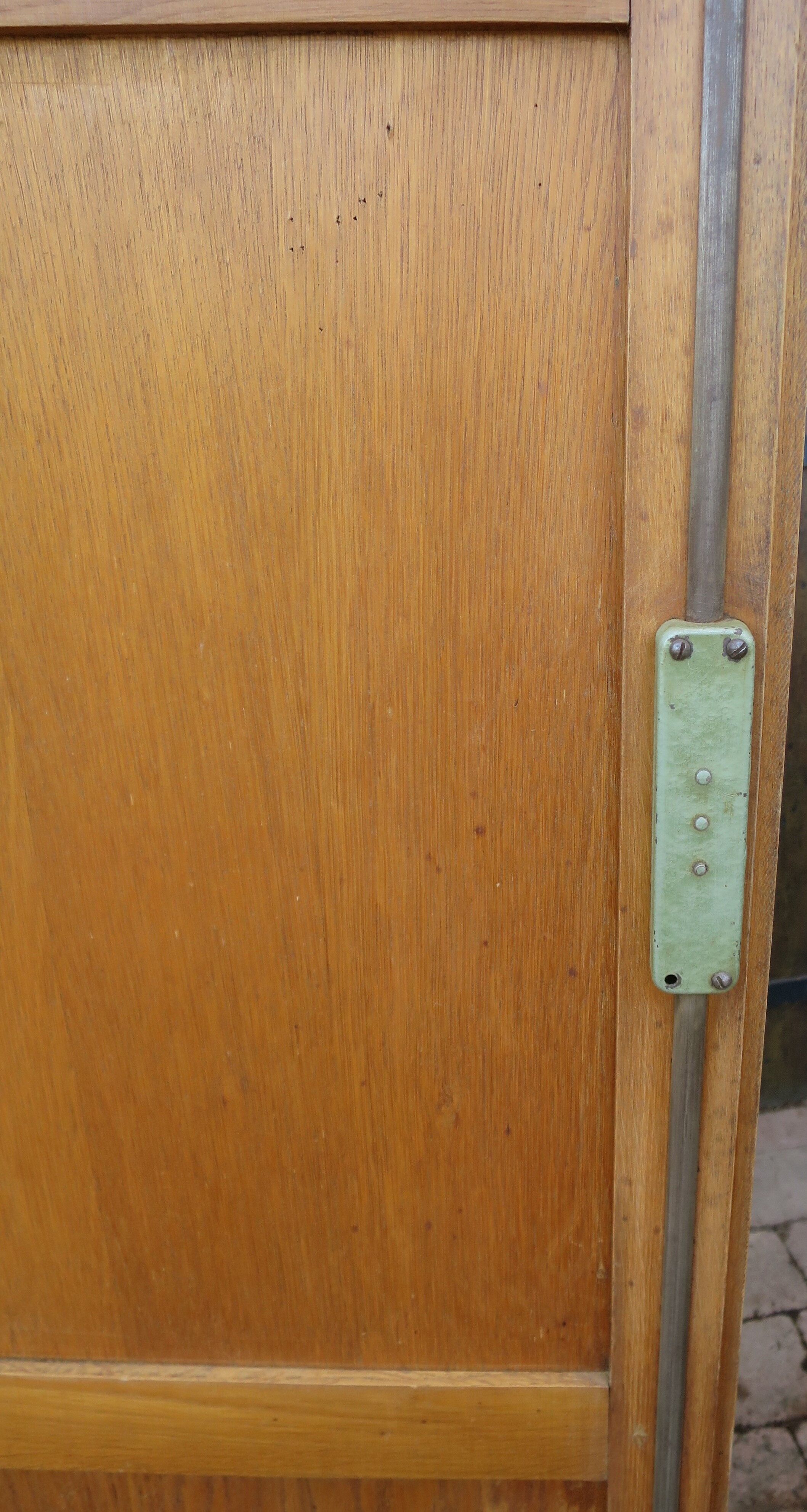 Parisian cabinet vintage solid oak