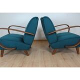 Pair of armchairs by Jindrich Halabala