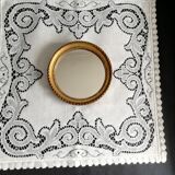 Gilded wooden mirror 15cm