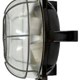 Brown Industrial Bakelite Wall or Ceiling Light, 1970s