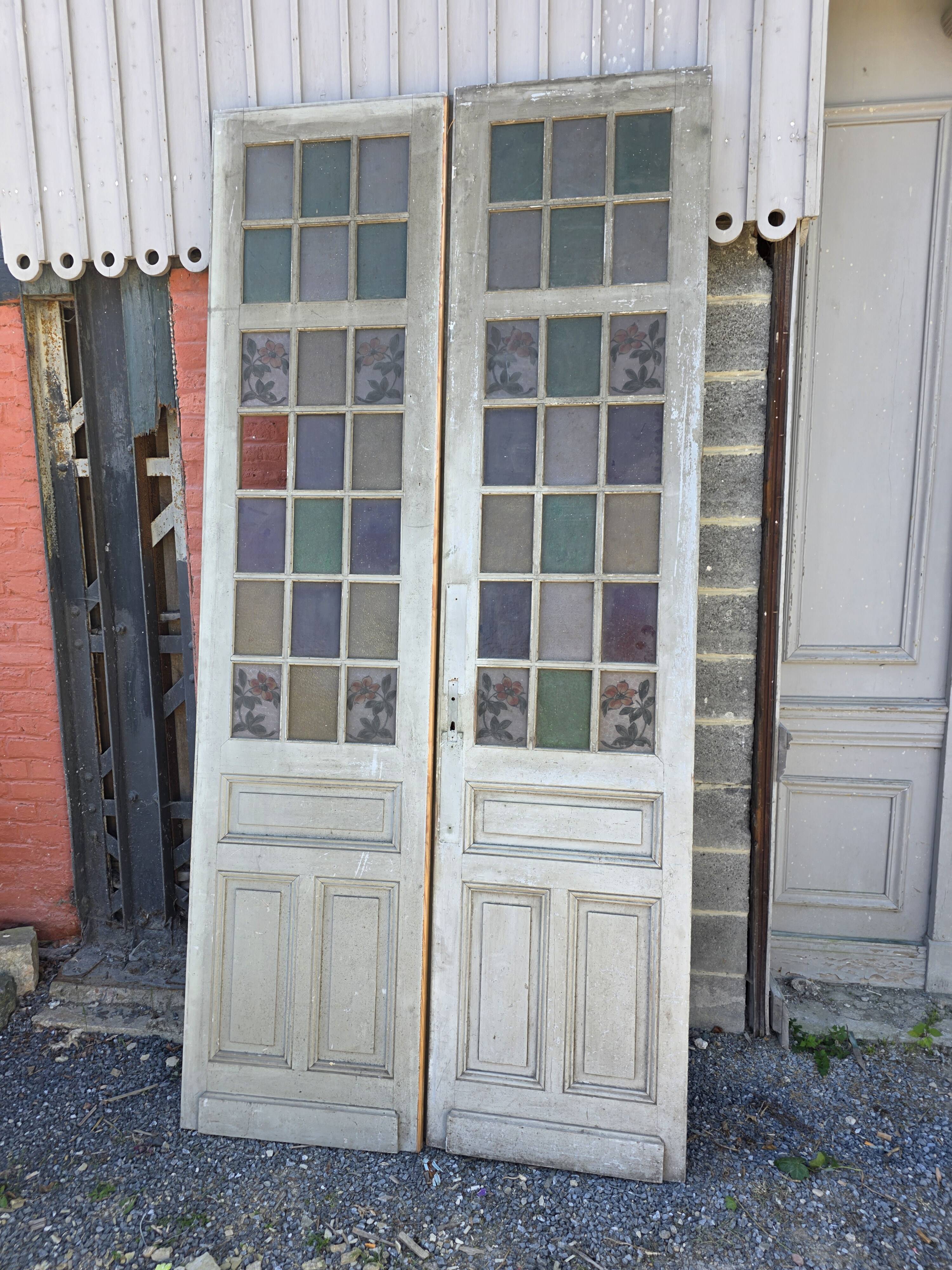 Pair of partition doors from the 19th century.