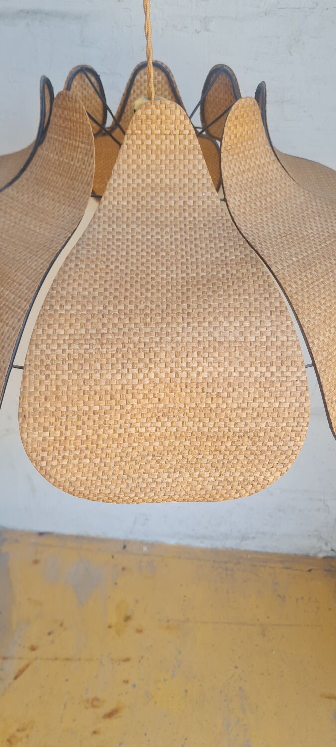 Lotus flower suspension in canning