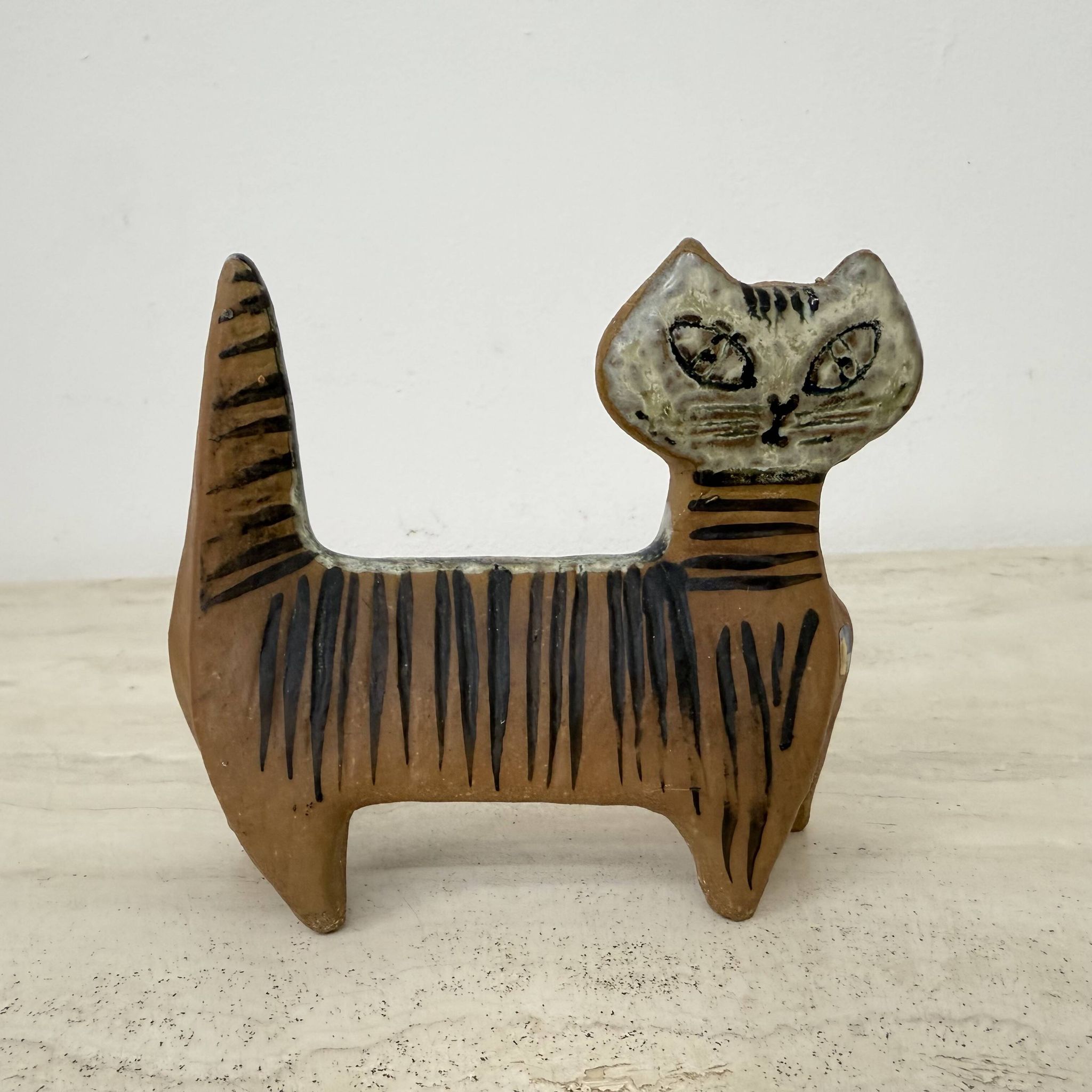Lisa Larson Figurine de chat en céramique Gustavsberg Suède