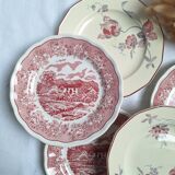 Vintage dessert plates