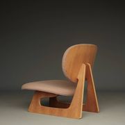 model 5016 Low Chair by Junzo Sakakura and Daisaku Cho, 1970s