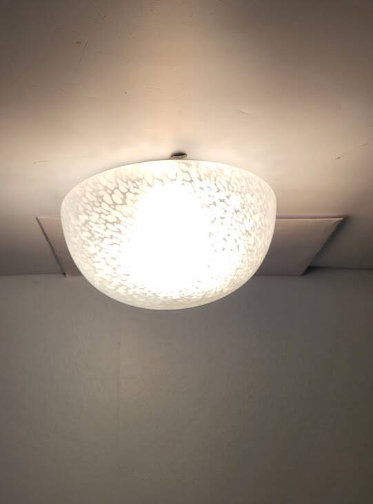 Art Deco ceiling light Clichy glass