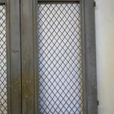 Double old mesh door