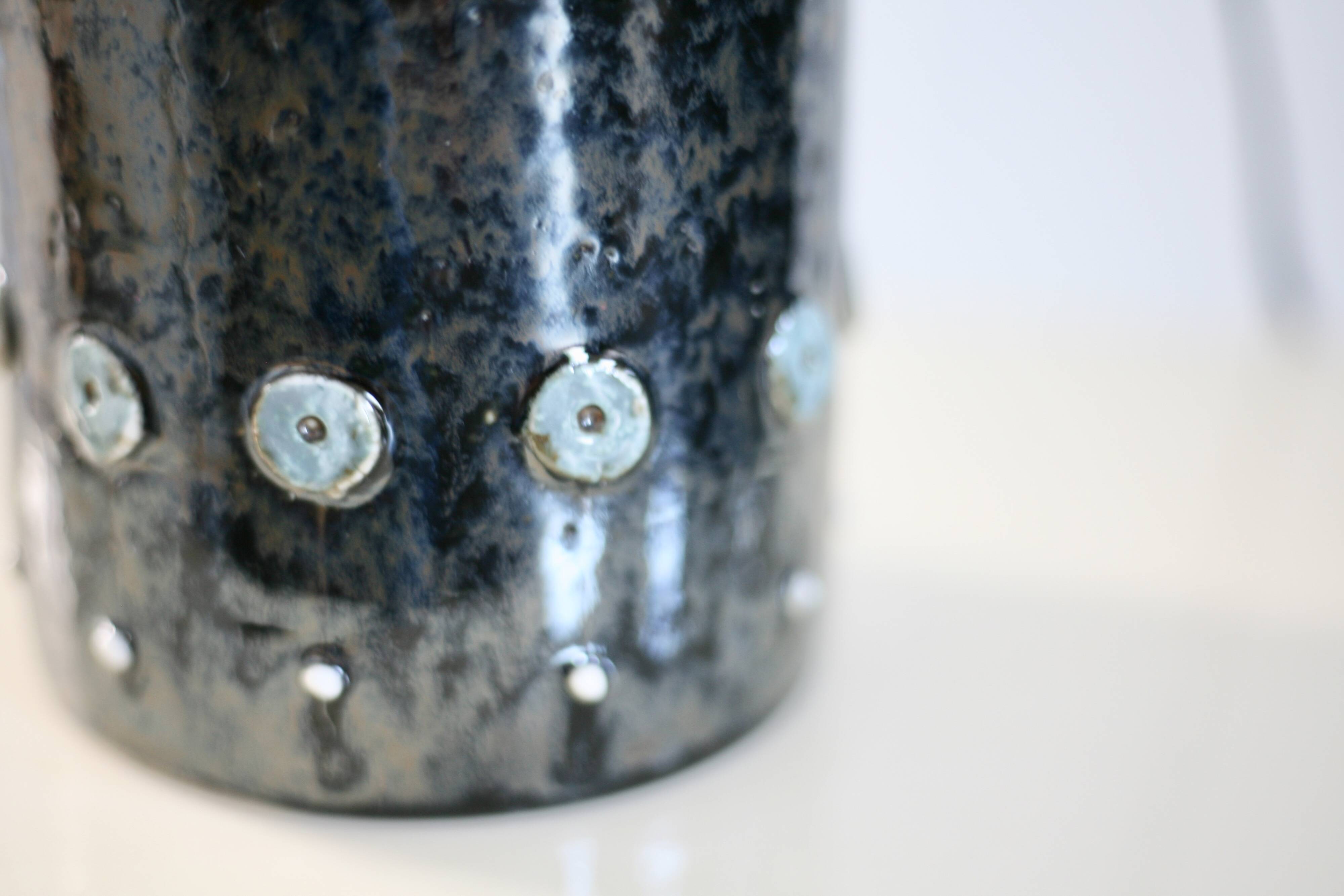 Ceramic lamp by Sylvia Leuchovius, Rorstrand, Sweden, 1970s