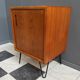 Danish teak cabinet 1960s on hairpin legs