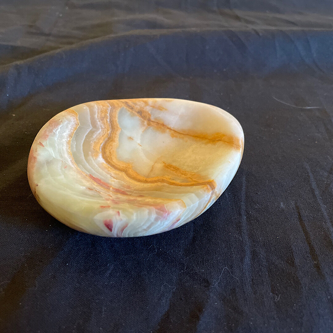 Vintage onyx ashtray