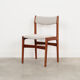 Ensemble de quatre chaises en teck, design danois, années 1970, production: Danemark