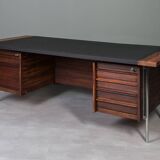 Iconic mid century modern desk by svend ivar dysthe, dokka mobler, norway, 1960s