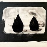 Signed and numbered lithograph “Trial Proof” by Bohuslav Horak