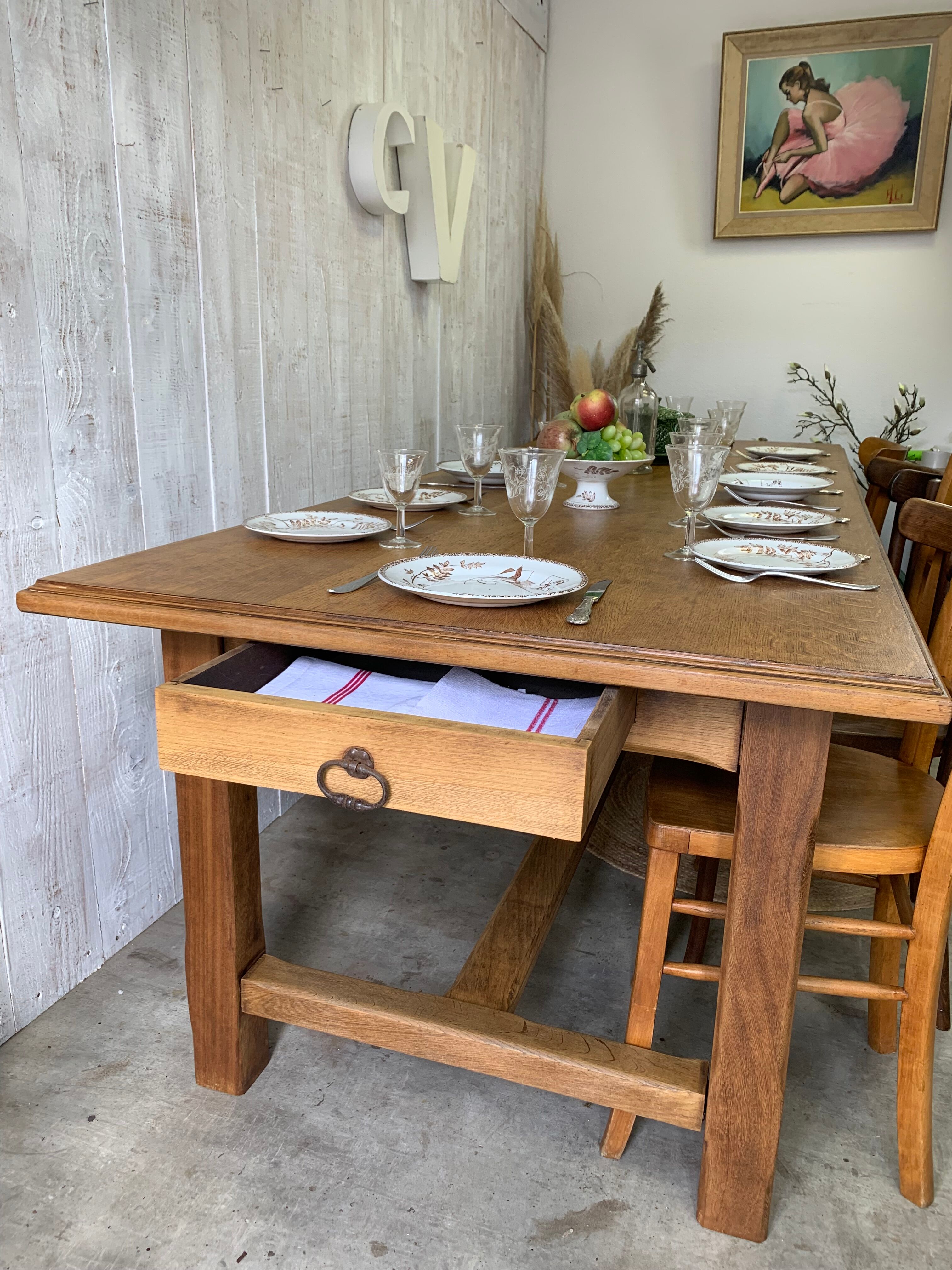 Farm table 253x95cm